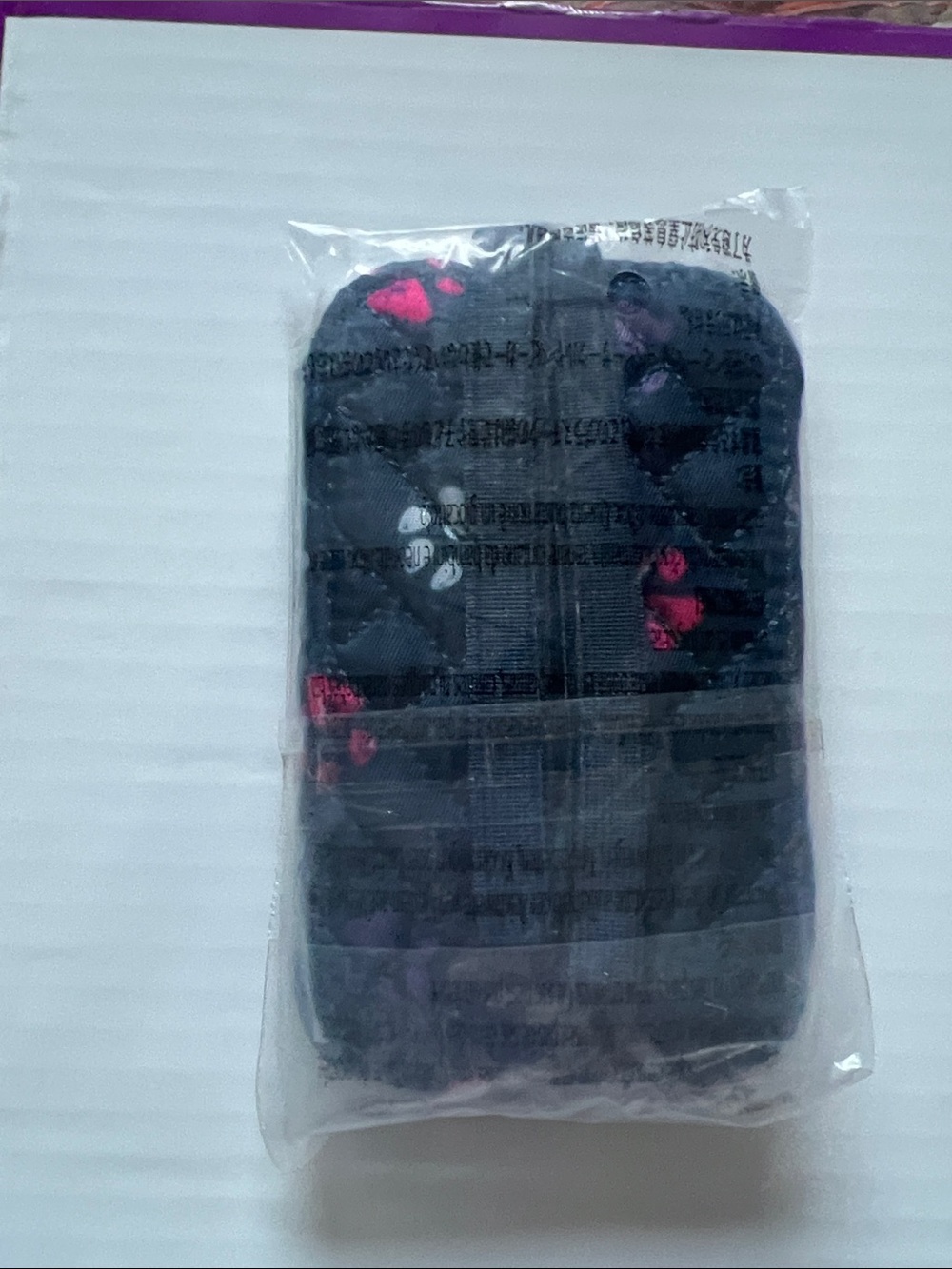 NWT~Lug~Luggage Tags in Paw Print Navy